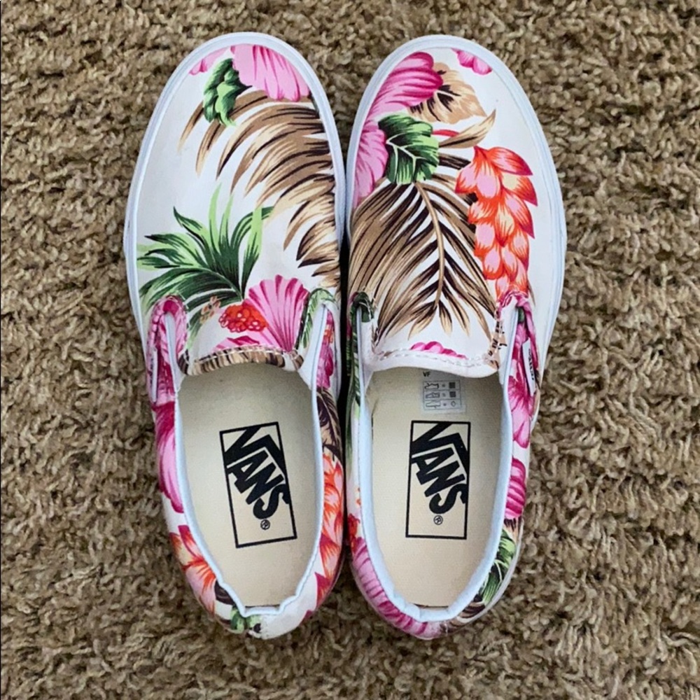 Vans Hawaiian floral print